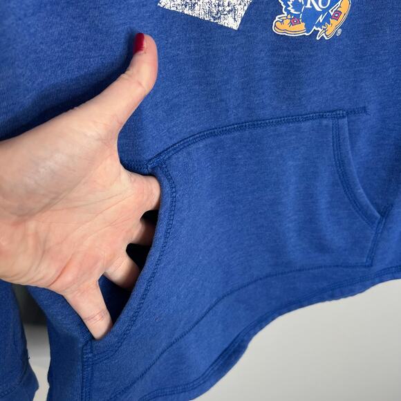 KU Jawhawks Sweatshirt Women's Size Medium 8/10 - Picture 7 of 12